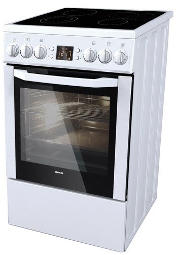 Плита электрическая BEKO CSE 57300 GW - фото2 Плита электрическая BEKO CSE 57300 GW - фото2