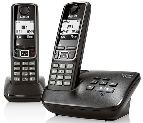 Радиотелефон DECT Gigaset A420A Duo - фото1 Радиотелефон DECT Gigaset A420A Duo - фото1