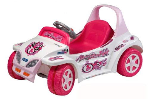Электромобиль Peg-Perego Mini Racer Pink - фото1 Электромобиль Peg-Perego Mini Racer Pink - фото1